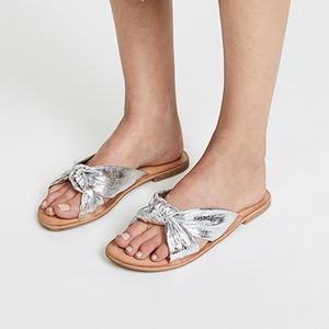 Jeffrey Campbell
♡ Zocalo Metallic Slides